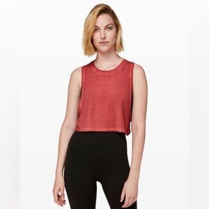 Lululemon muscle love crop tank